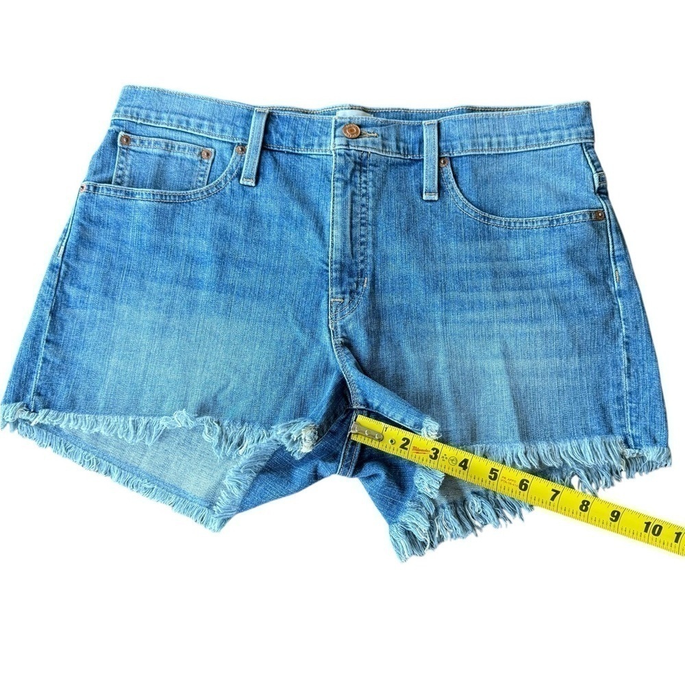 SOLD J. Crew Jean Shorts Blue Denim Womens Size 31 NEW Squash Wash - Picture 6 of 8